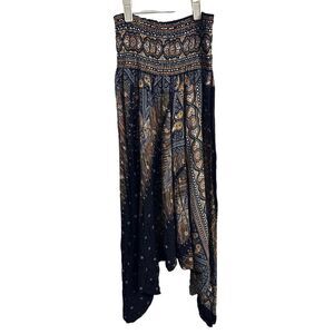 Banjamath Harem Pants Women's Size Small - Length 38" Boho Tribal‎